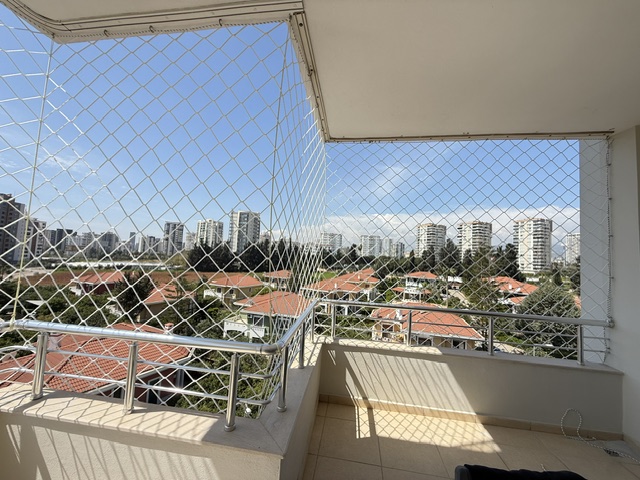 Paslanmaz Donanımlı Köşe Balkon Koruma Ağı